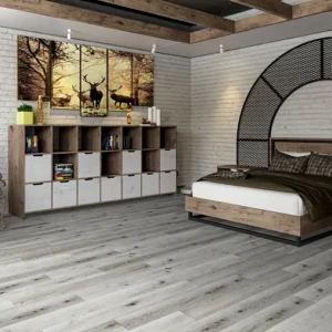 LVT плитка DAMY FLOOR Family Дуб Классический Серый
